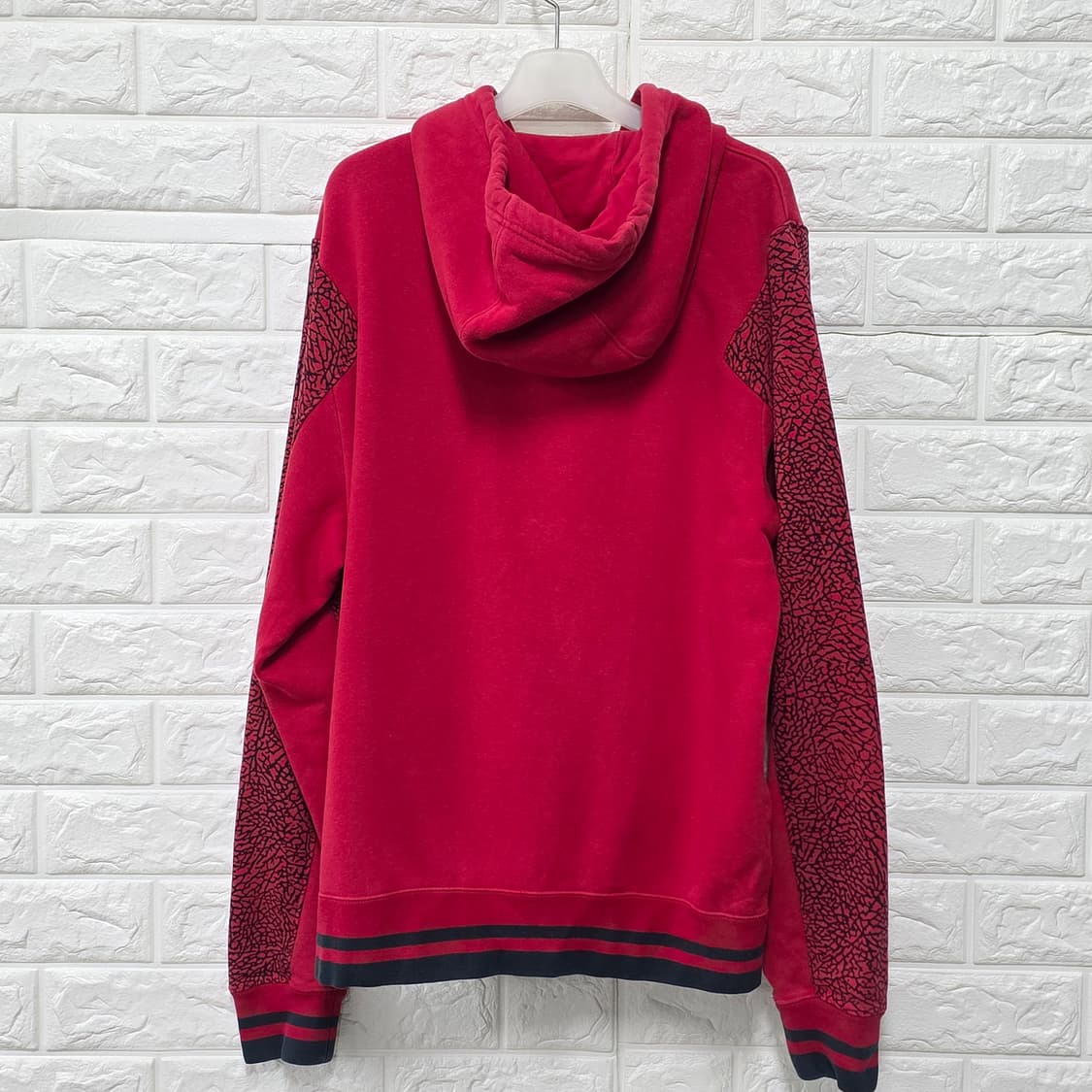 택포_ 나이키 조던 레드  후드집업 L 상품이미지4