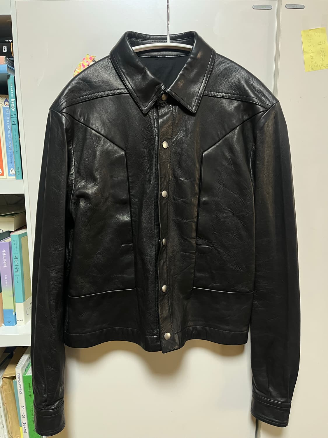 릭오웬스 레더자켓 상품이미지1