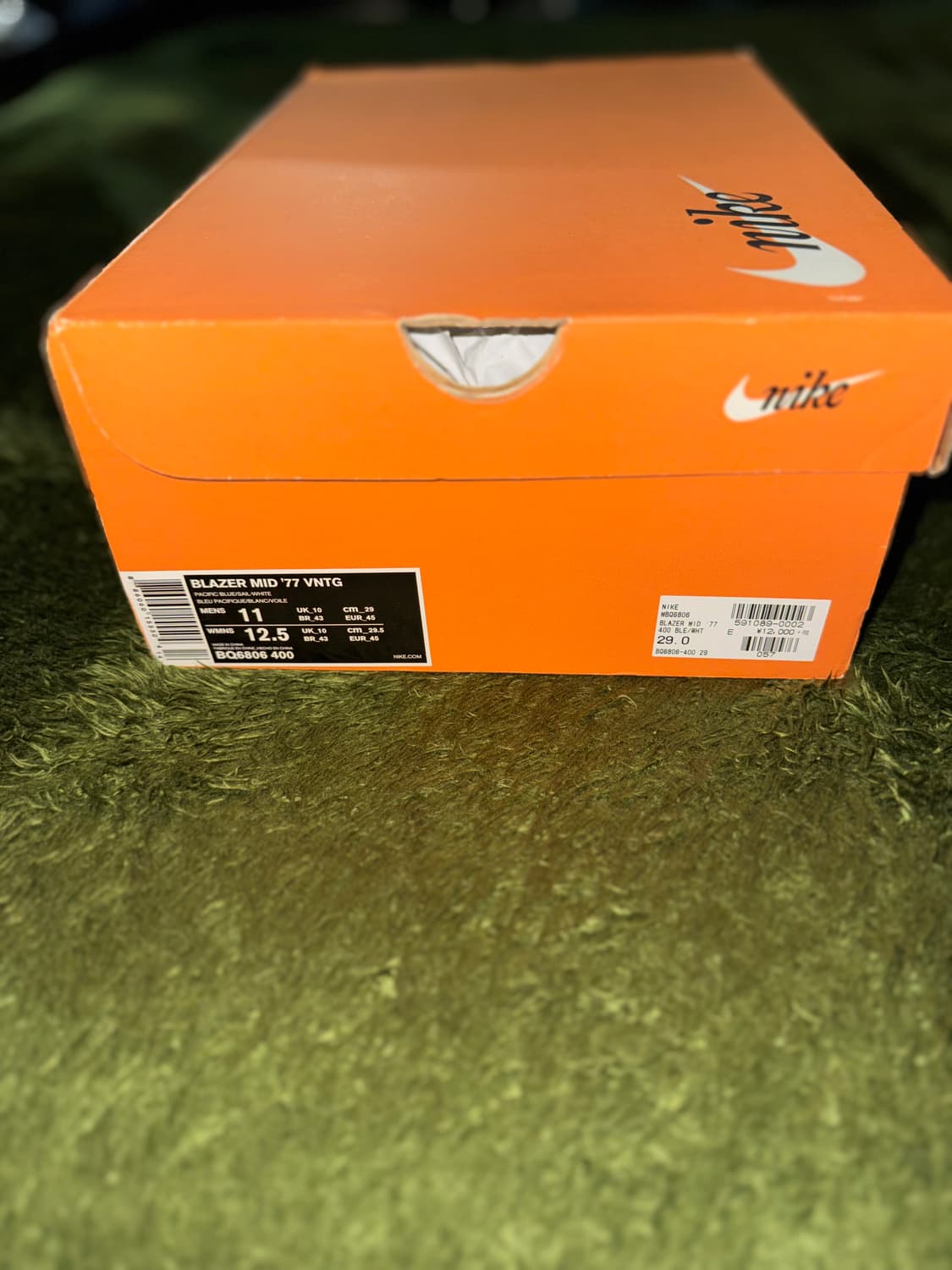 [290] 나이키 블레이저 미드 '77 퍼시픽 블루 BQ6806-400 상품이미지8