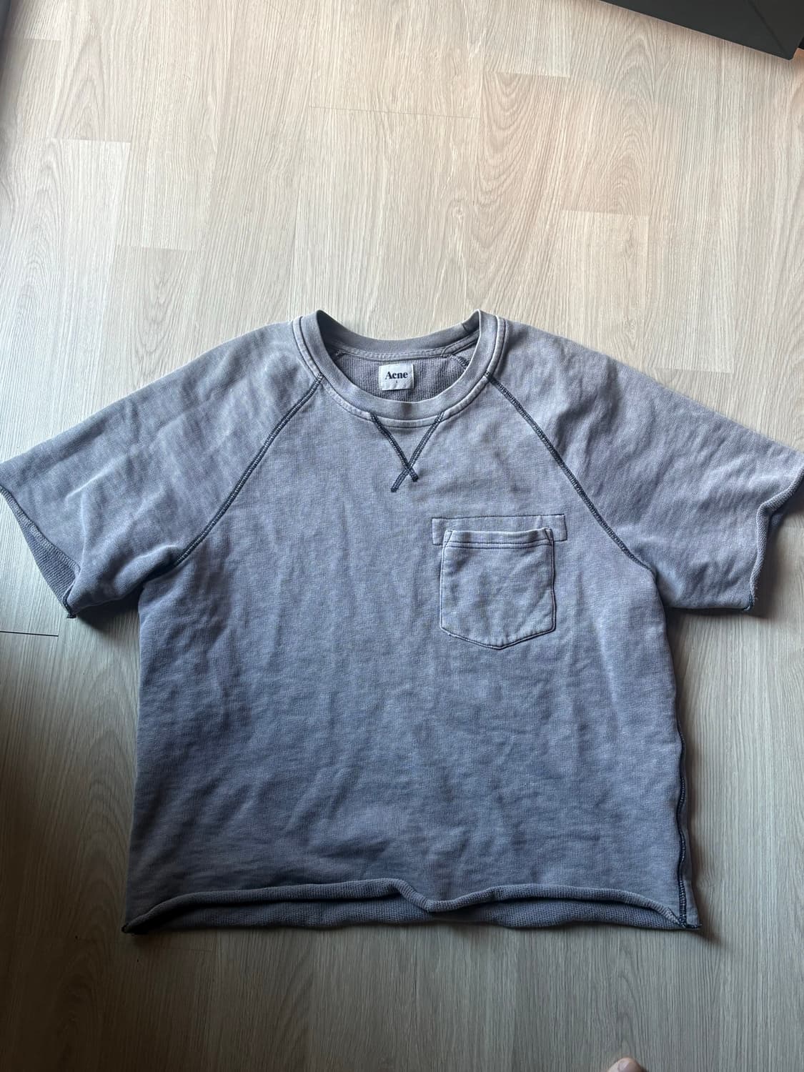 Acne Studios 12SS 래글런 스웻 반팔 상품이미지2