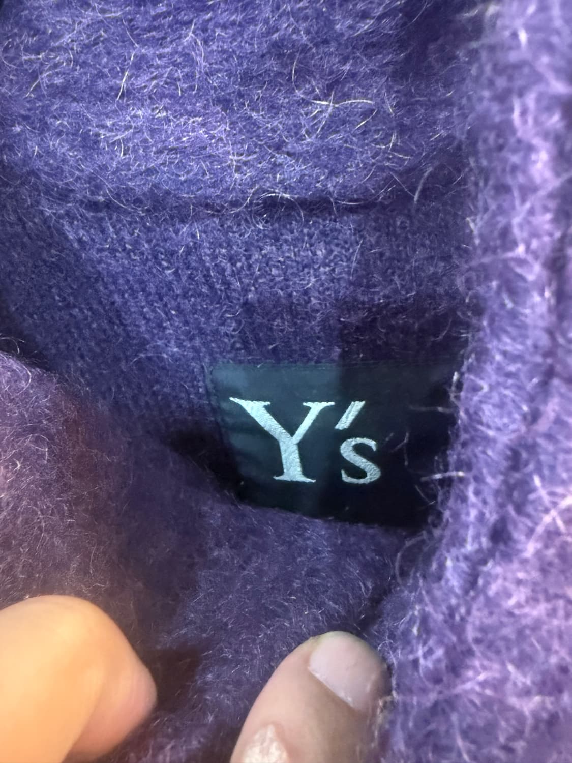 2/66 정품 요지야마모토 모헤어 후드자켓 팝니다 상품이미지2