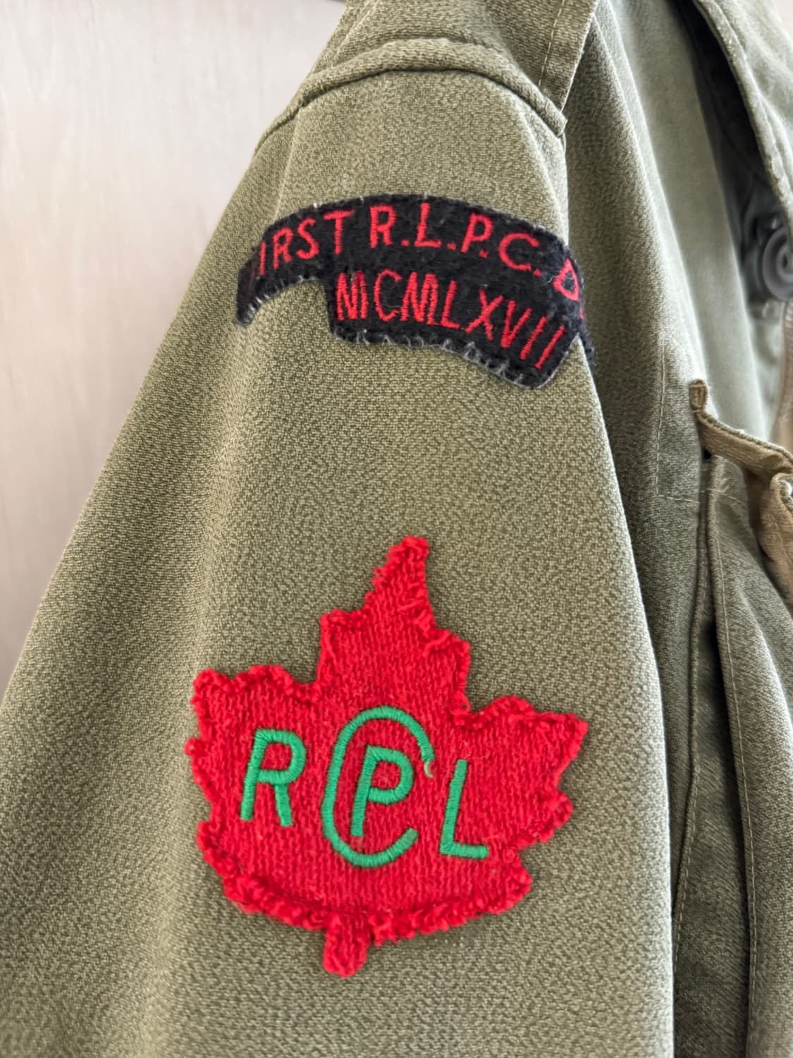 폴로랄프로렌 캐나다 컴뱃자켓 상품이미지4