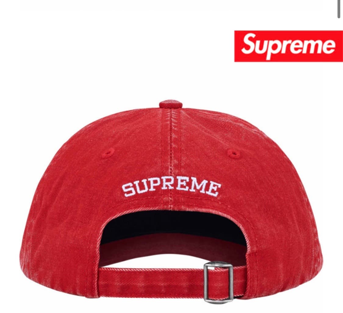 슈프림 피그먼트 코티드 s로고 캡 상품이미지2