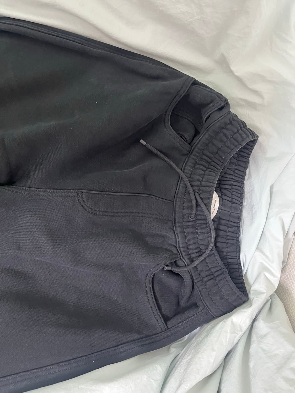 아모멘토 드로우스트링 데님 팬츠 상품이미지3