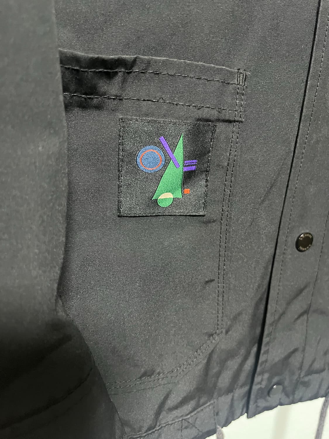 캉골 블랙 코치 자켓 상품이미지3