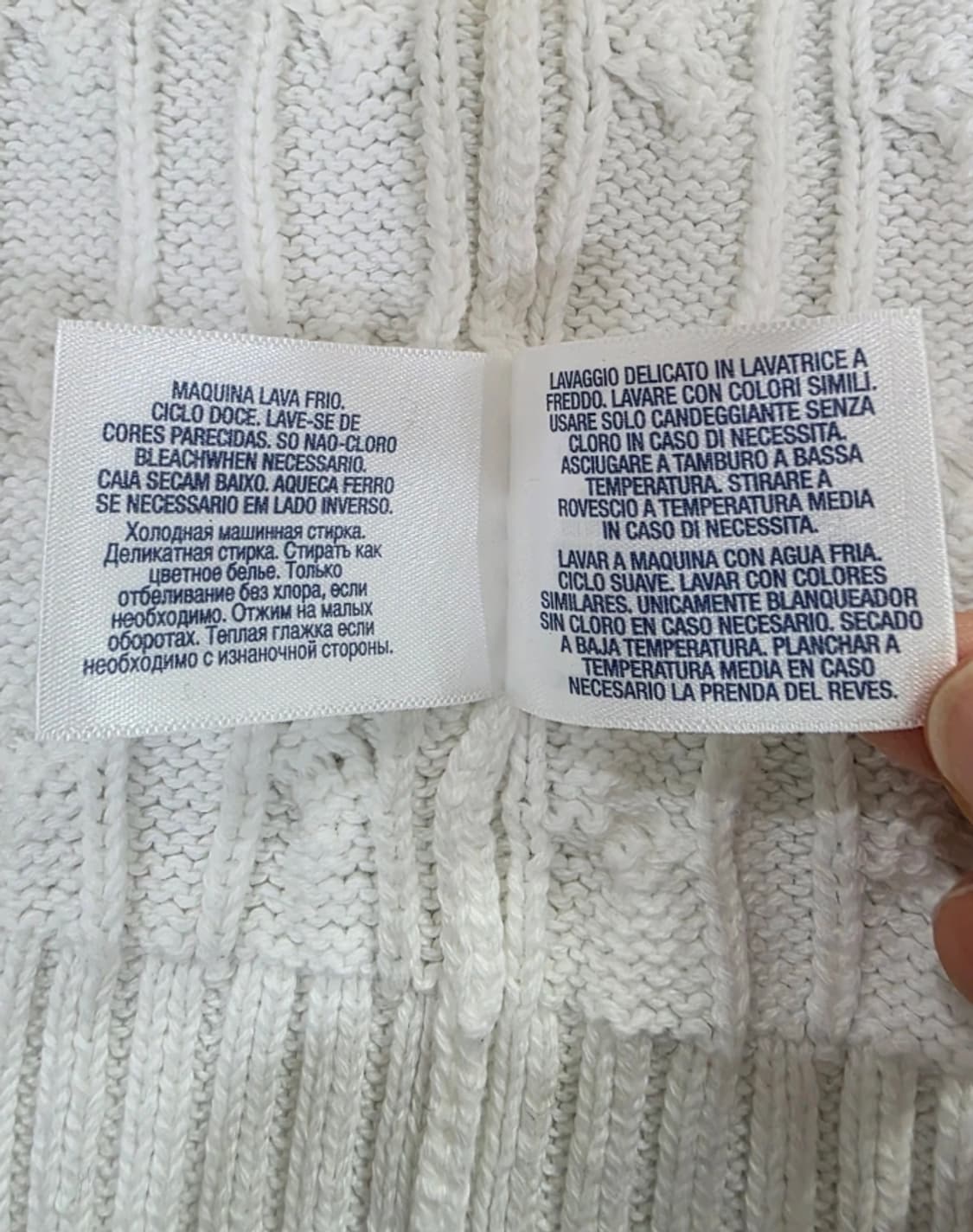 폴로 랄프로렌 케이블 니트 베스트 ~66 상품이미지7