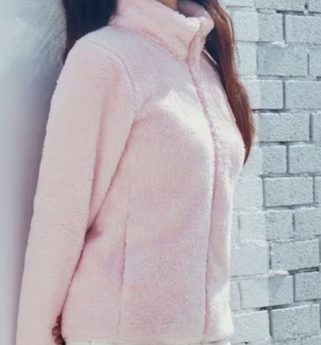 탑텐 후리스 핑크색 상품이미지1