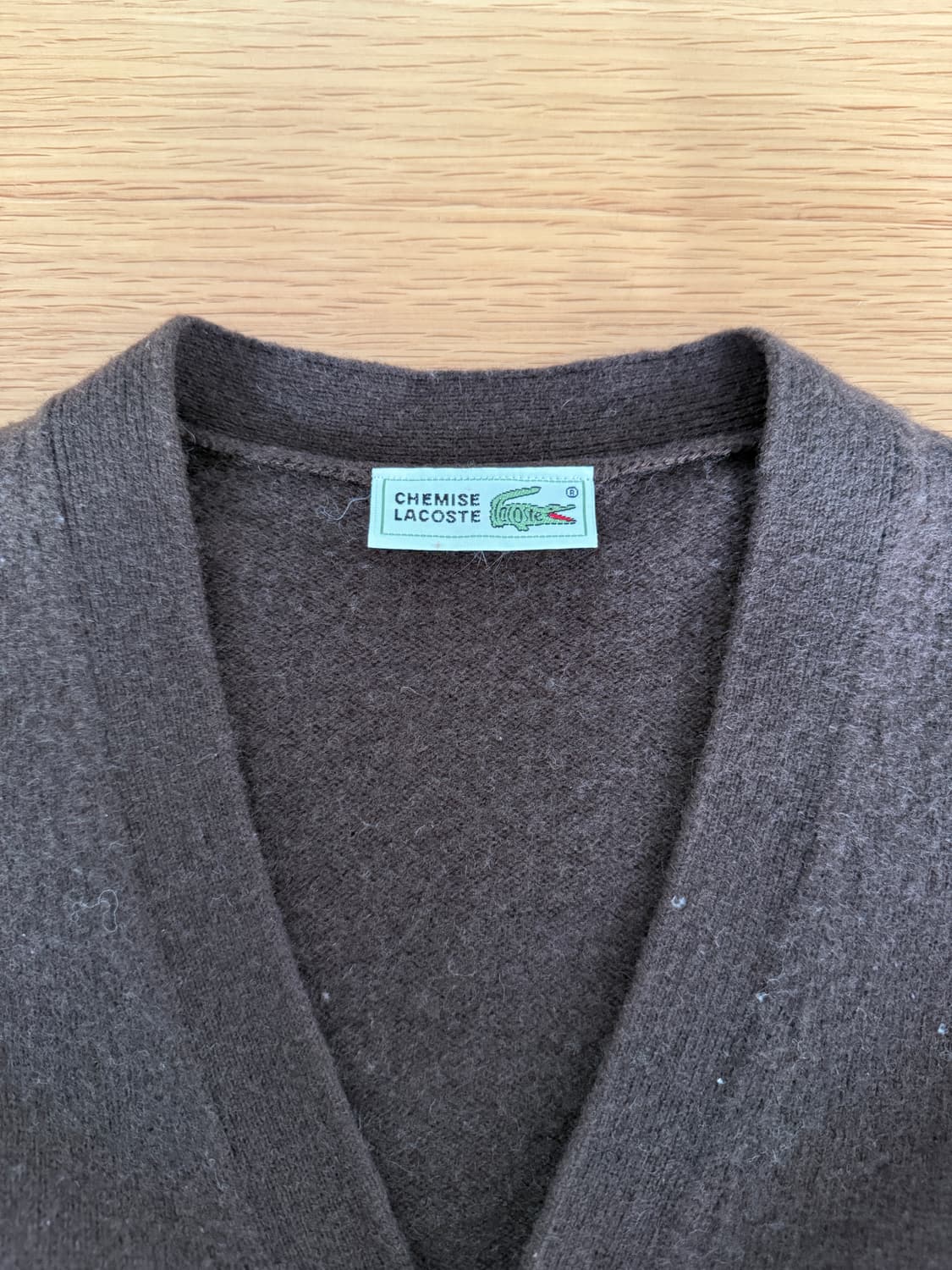 라코스테(LACOSTE) 울 가디건(JAPAN) 상품이미지6