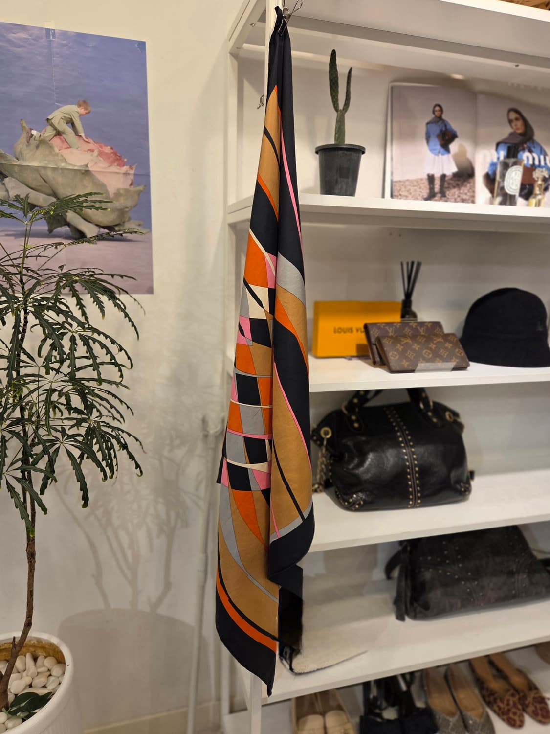 크리스찬 디올 실크 스카프 상품이미지4