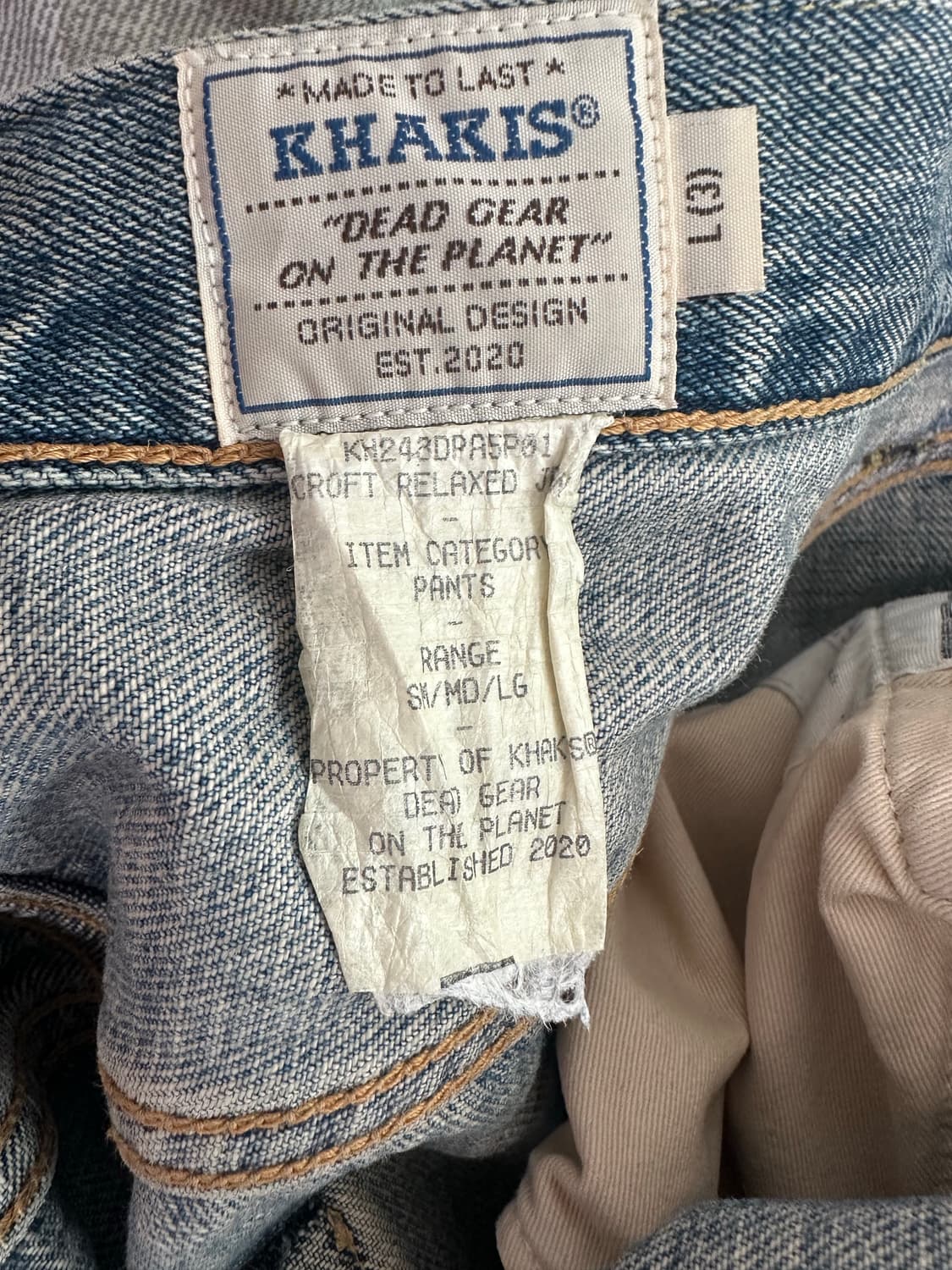 카키스 크로프트진 L 상품이미지6