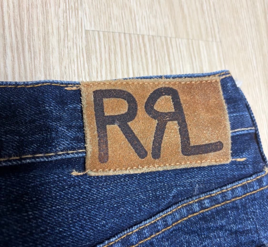 [34x32] RRL 셀비지 스트레이트 데님 made in usa 상품이미지3
