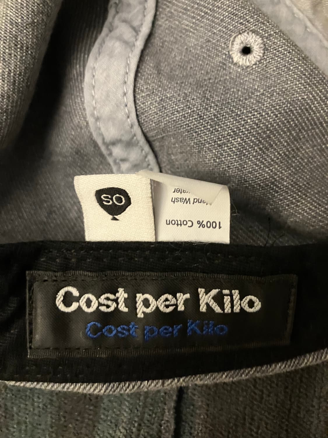 코스트 퍼 킬로 워싱 캡 상품이미지3