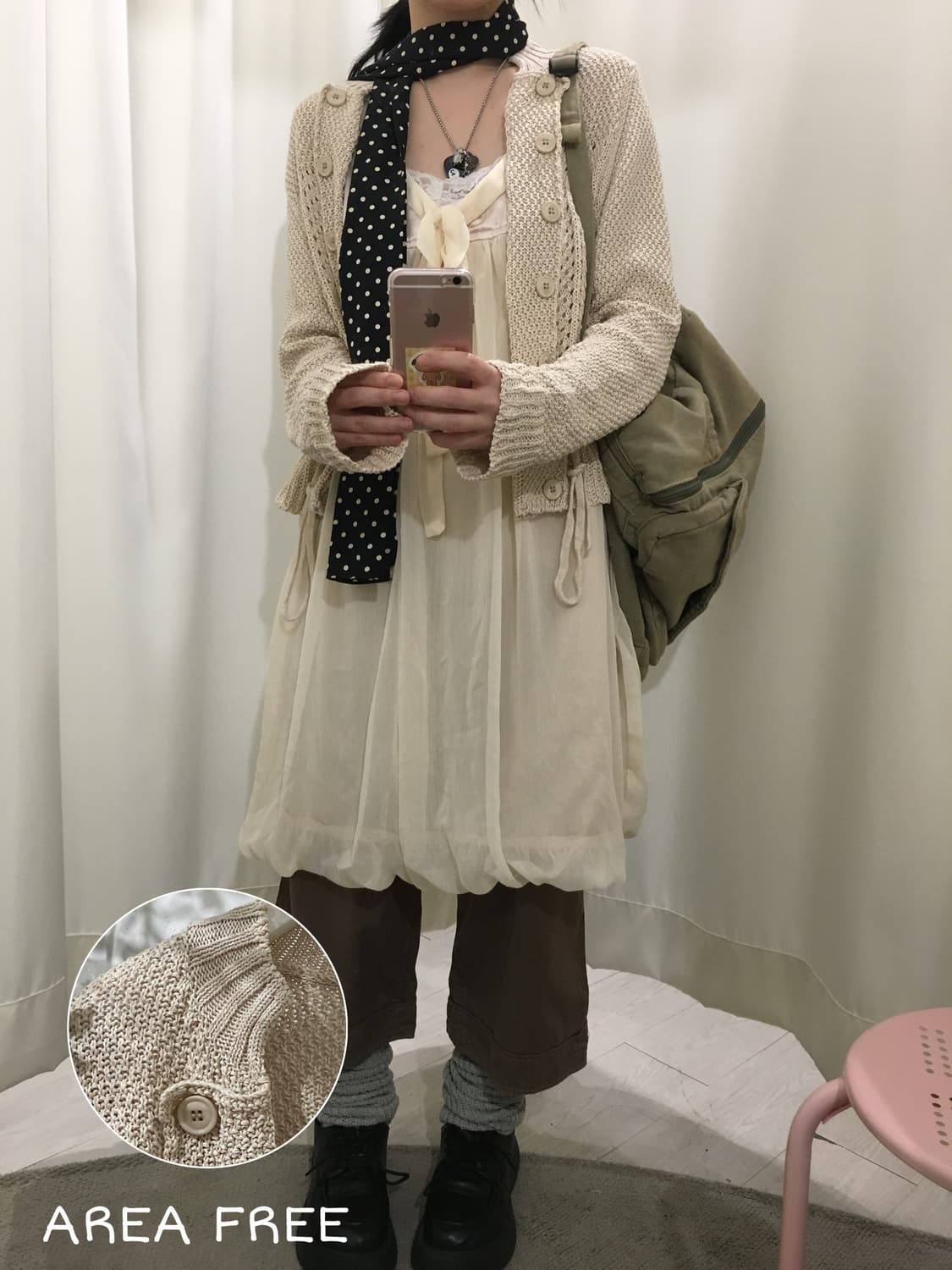 mori crop cardigan 상품이미지1