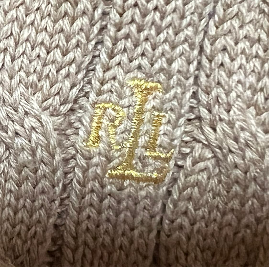 로렌 랄프로렌 여자 꽈배기니트 캐주얼 브이넥 M 95 66 상품이미지4