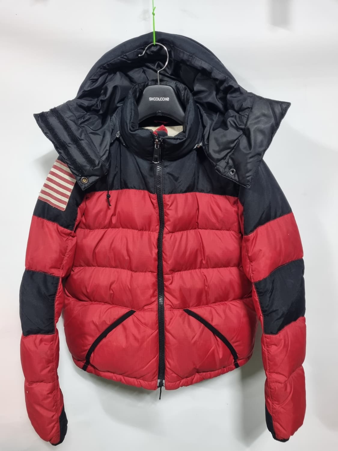 폴로 데님 앤 서플라이 성조기 다운 패딩 m 상품이미지2