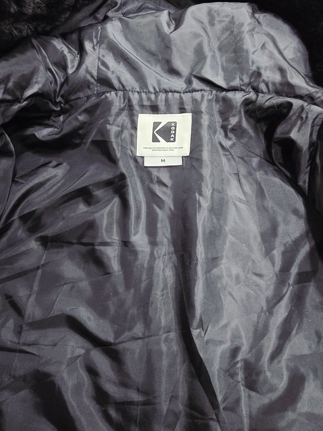 코닥 블랙 퍼 후드 집업 상품이미지8