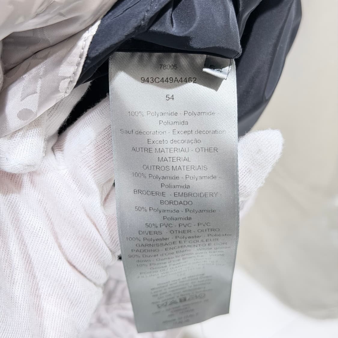 (A+급 / 54) / 디올 오블리크 실버 다운패딩 상품이미지8