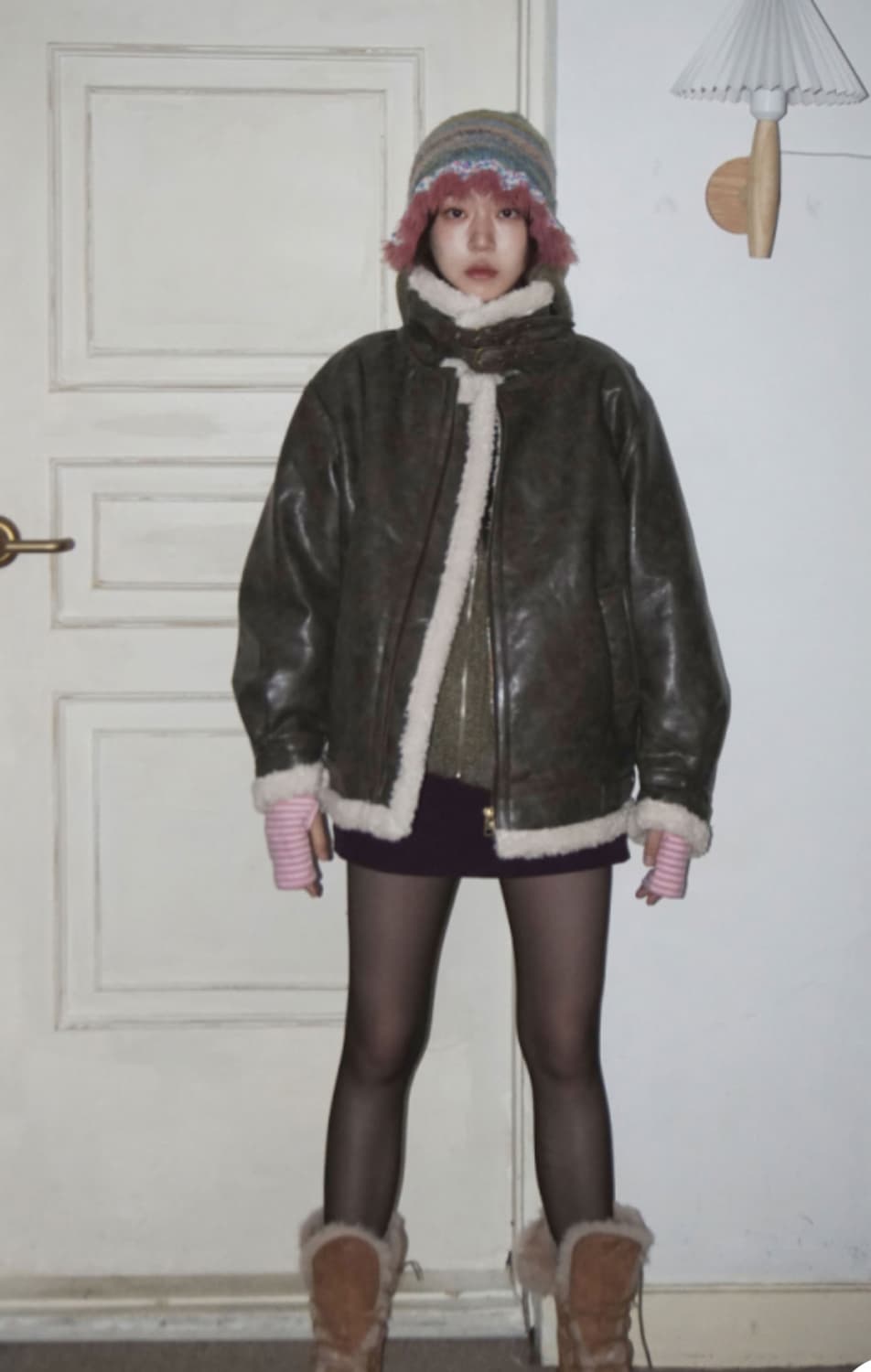 김아홉 ST 아이스크림 핑크 (기모워머)  상품이미지2