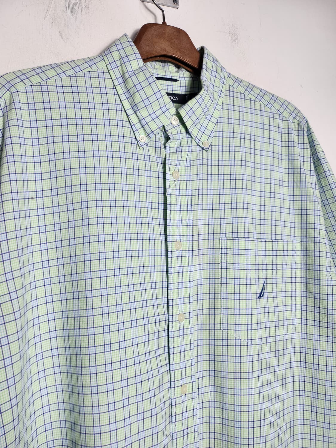 NAUTICA 버튼다운 체크셔츠 상품이미지3