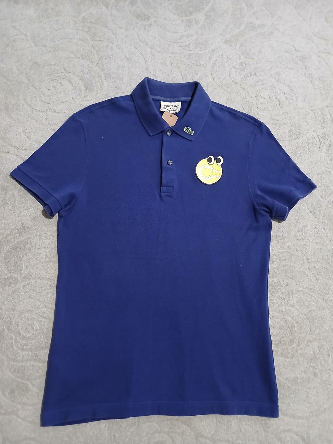 라코스테 블루 반팔 카라티 포인트 패치 M 상품이미지10