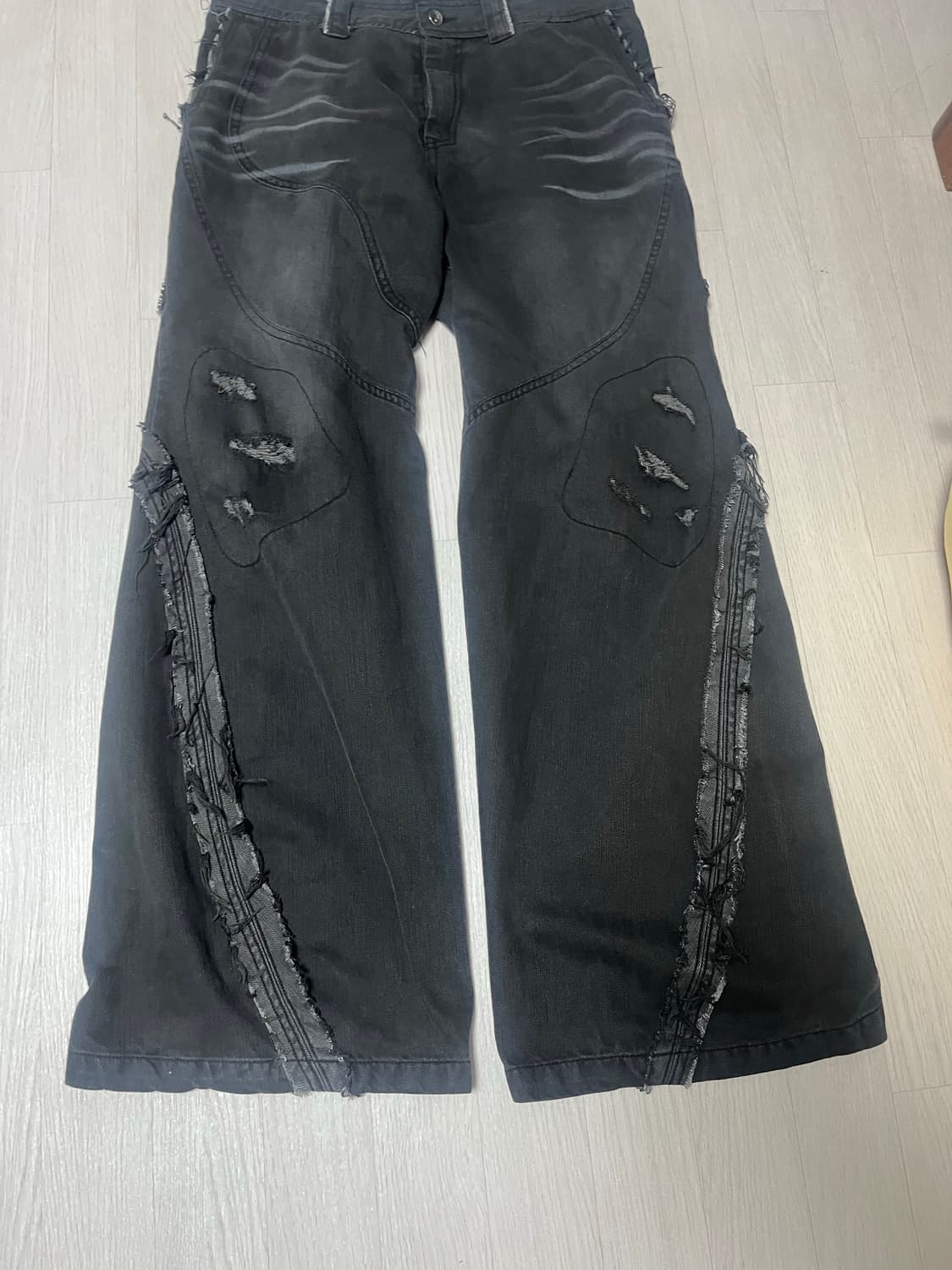 에이시넥틱스 디스트로이드 와이드팬츠 L사이즈 상품이미지4