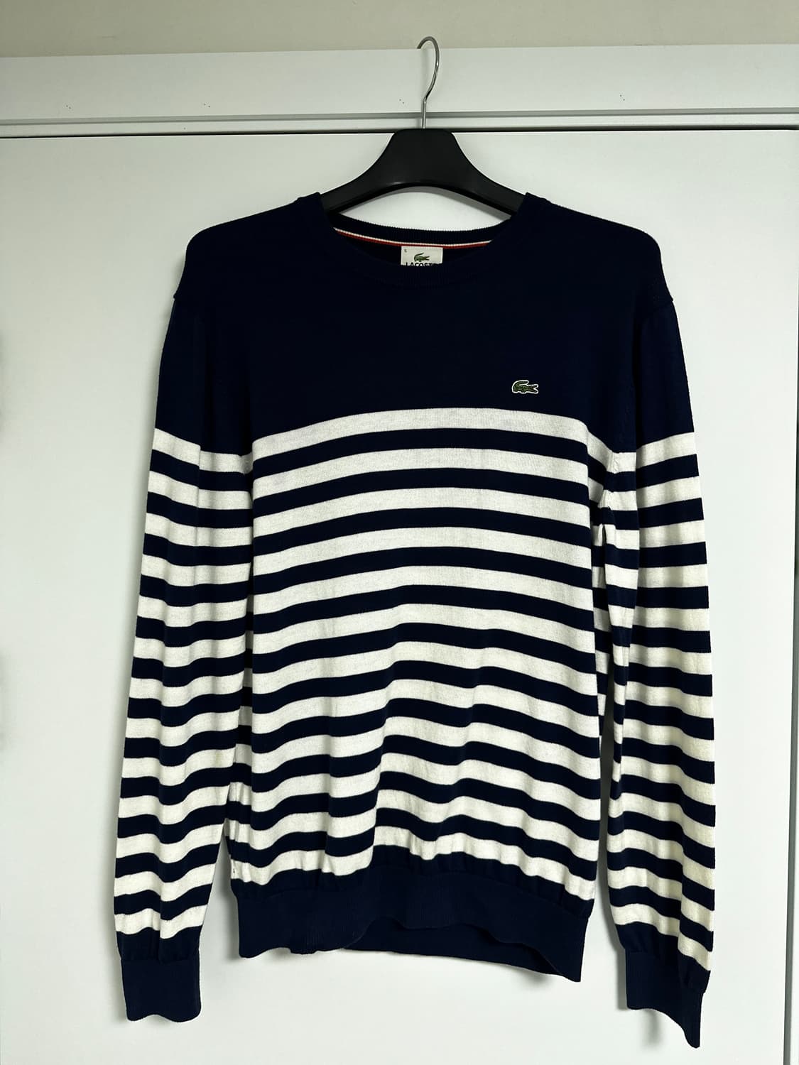 [라코스테] 남성 스트라이프 니트 상품이미지1