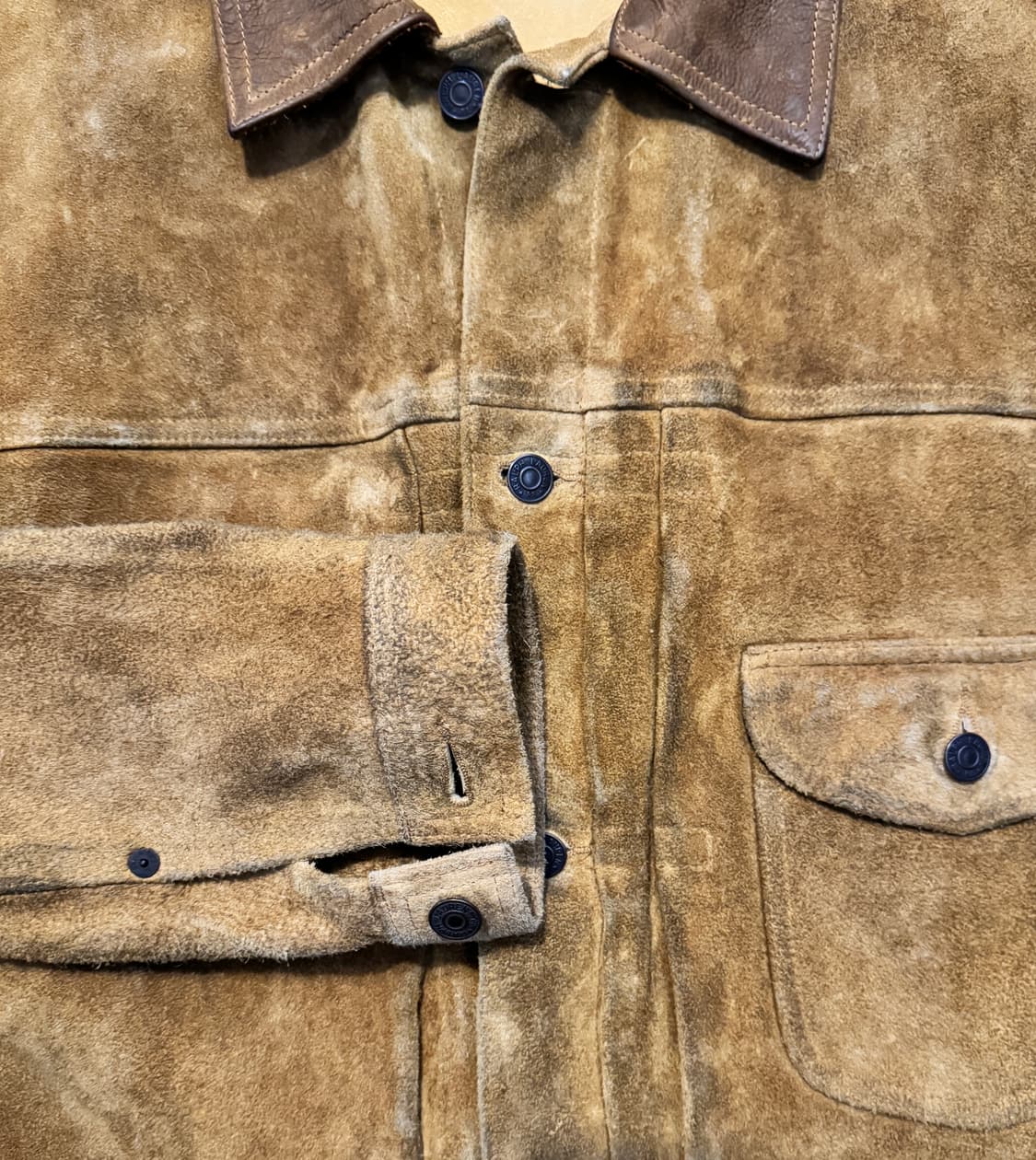 RRL 더블알엘 카우 레더 Davis 재킷 상품이미지6