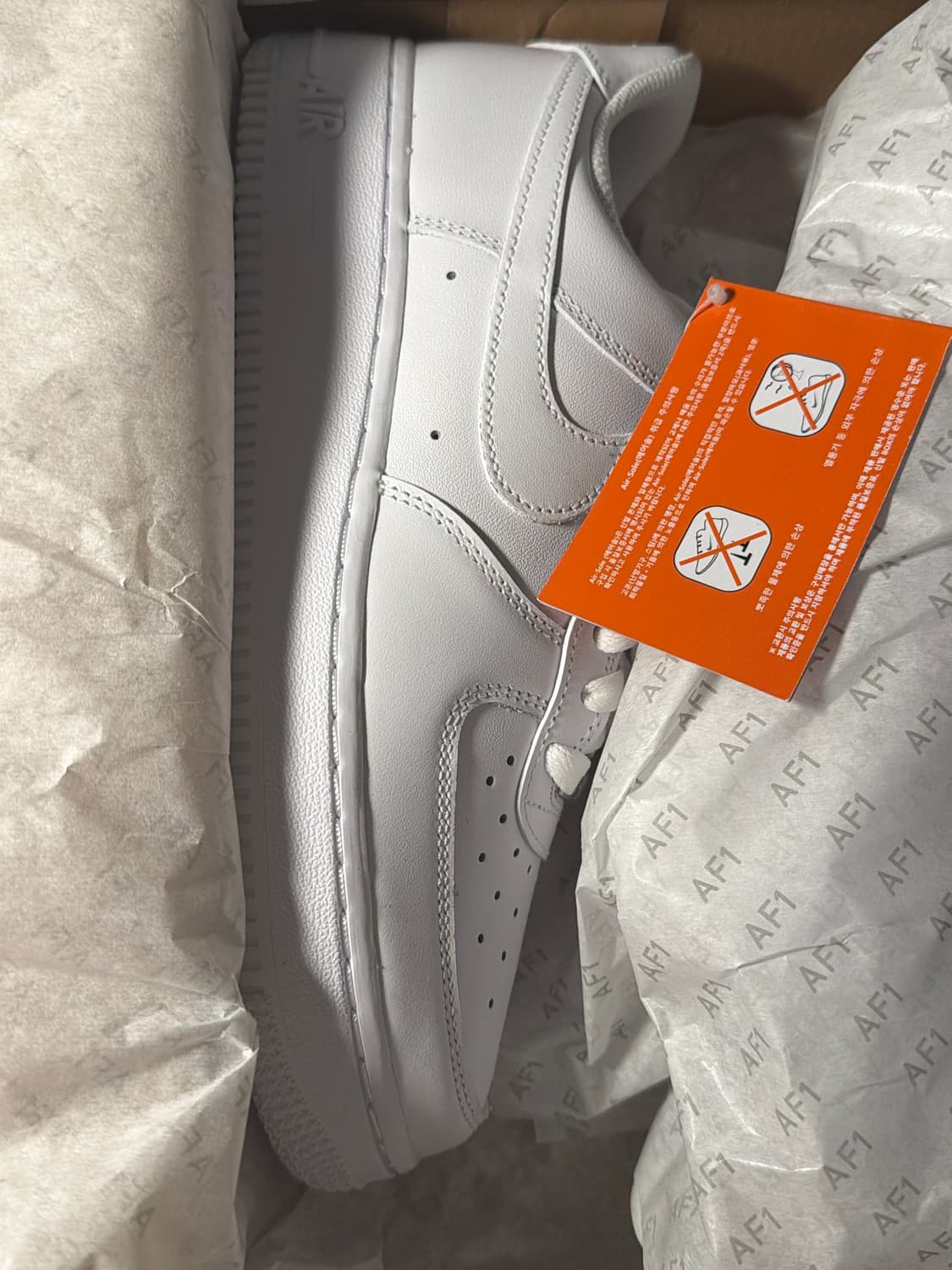 우먼즈 에어포스 올백 255 상품이미지2