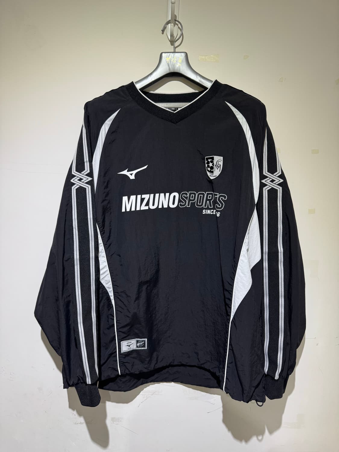 미즈노 루즈핏 풋볼 사커 저지 롱슬리브 XL 상품이미지1