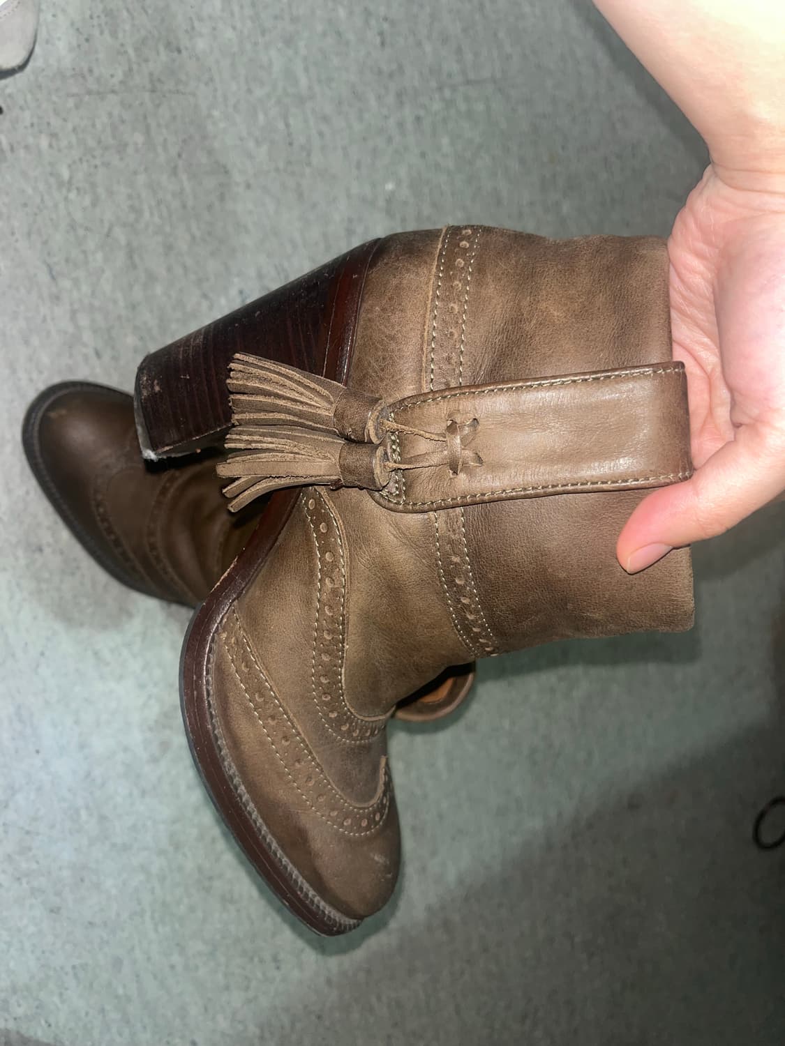 캠퍼 앵클 하이힐 상품이미지4