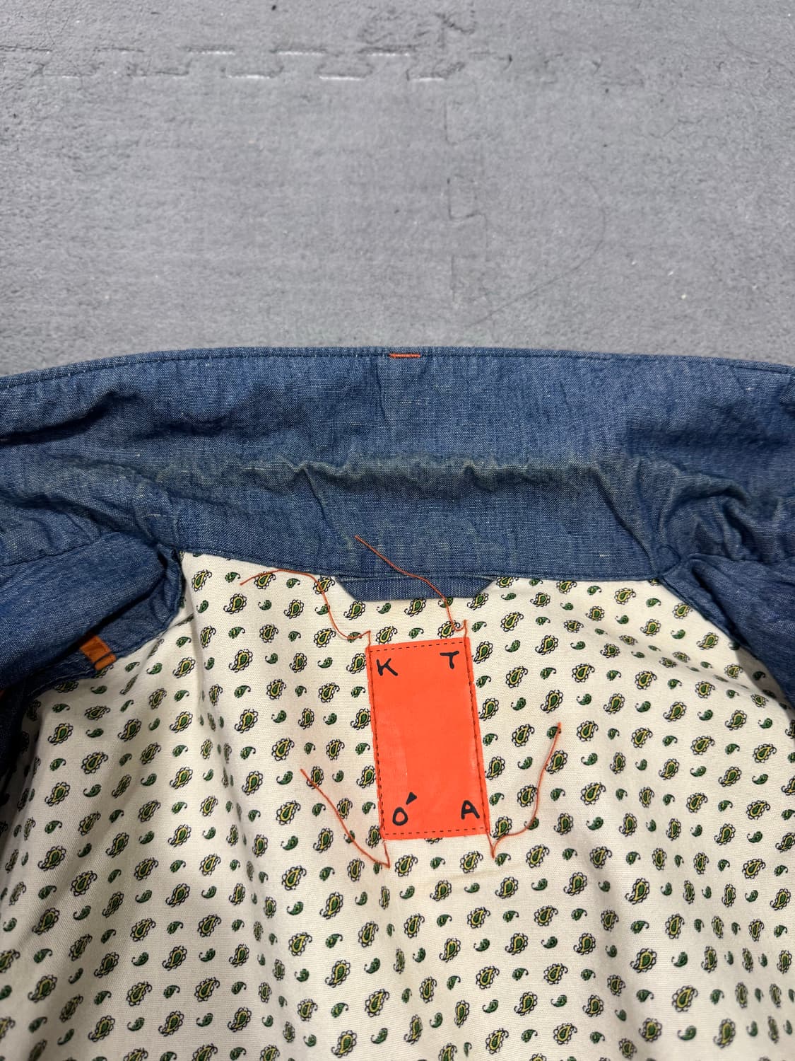 KATO 린넨 자켓 상품이미지5