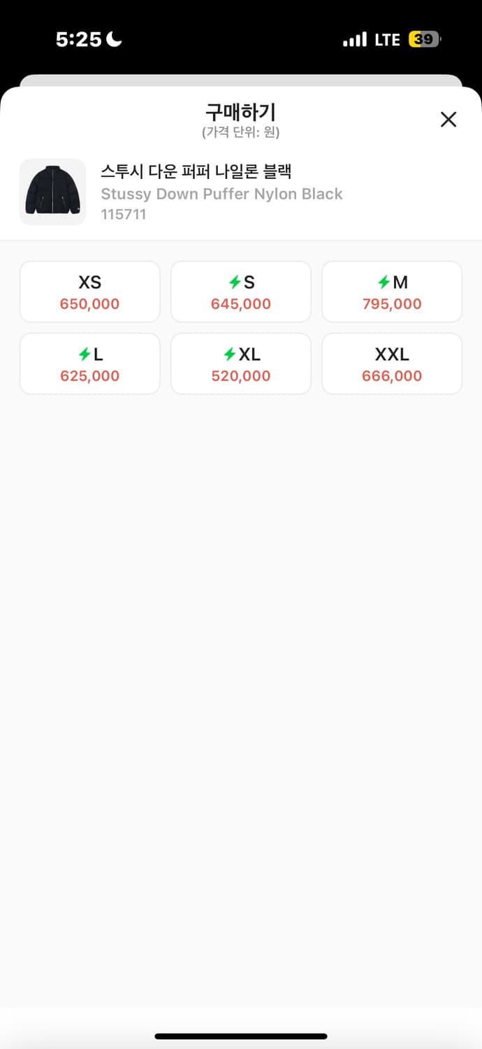 스투시 다운 퍼퍼 나일론 패딩 상품이미지2