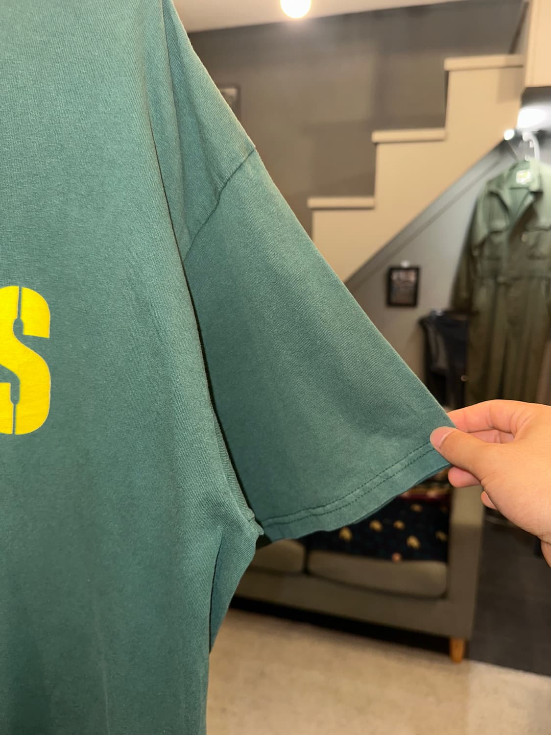 NFL Green Packers team wear fading T 상품이미지5