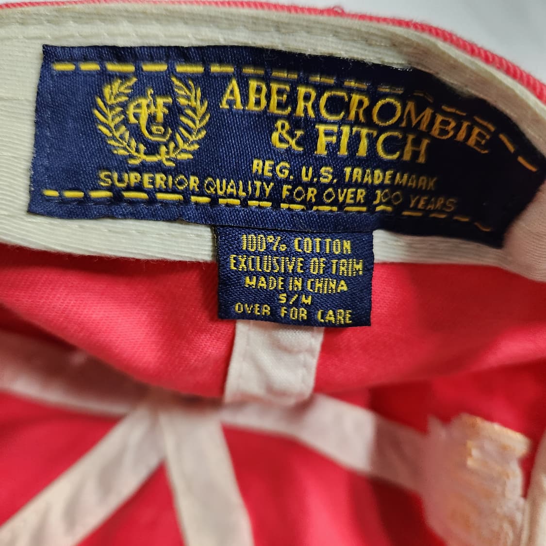 H528 [S-M] 아베크롬비 빈티지 야구모자
 상품이미지6