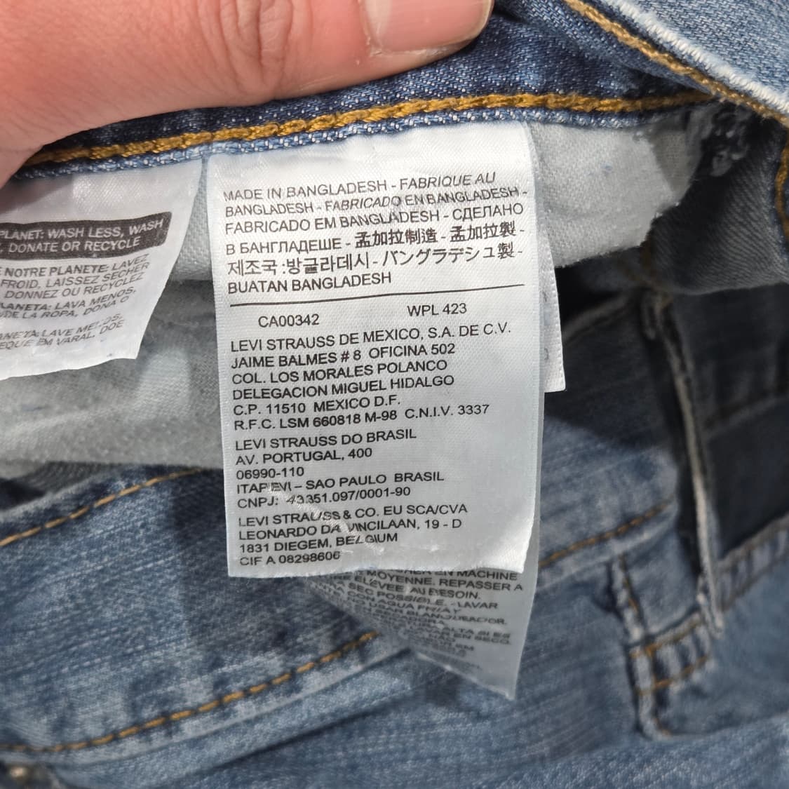 리바이스 527 부츠컷 데님팬츠 s09147 상품이미지6