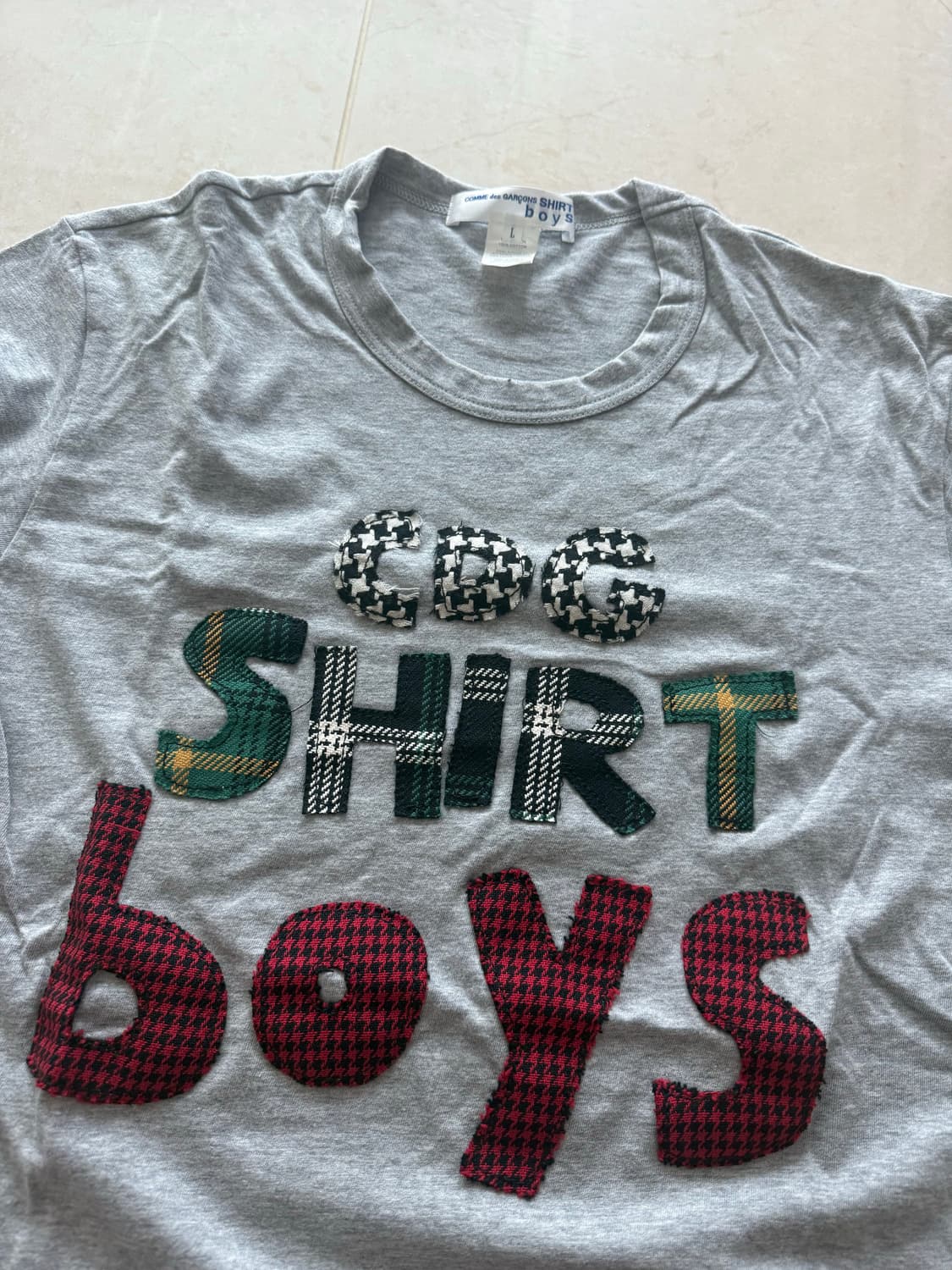 Cdg boys 티셔츠 L 상품이미지2