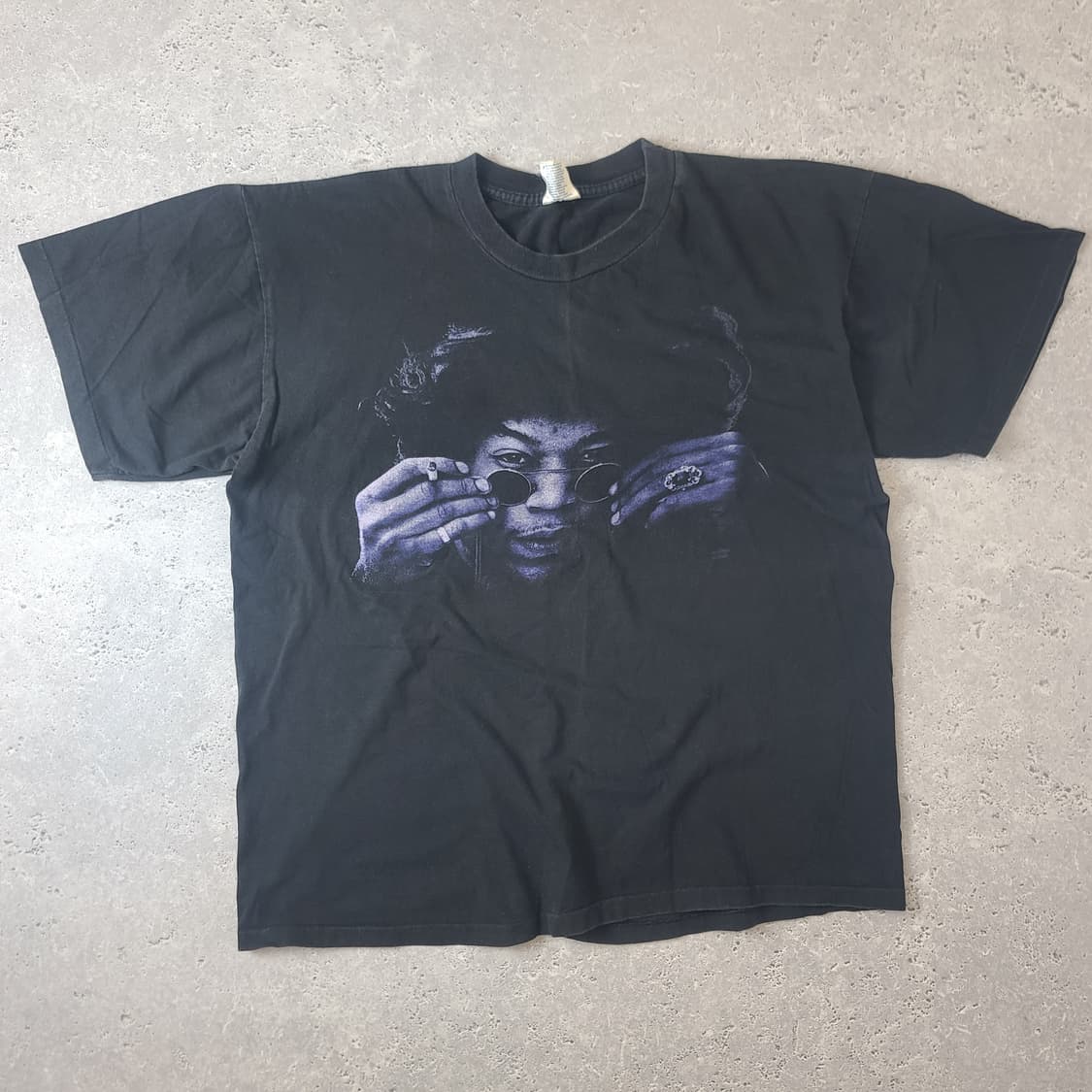 빈티지 Jimi hendrix 퍼플 헤이즈밴드티셔츠 상품이미지3