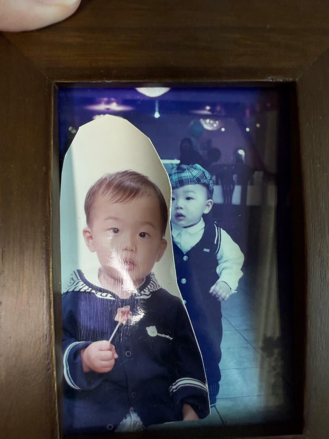 트랄라라 화이트 후드 조끼 패딩 히메 라떼 오네 갸루 러블리 로걀 빈티지 상품이미지3