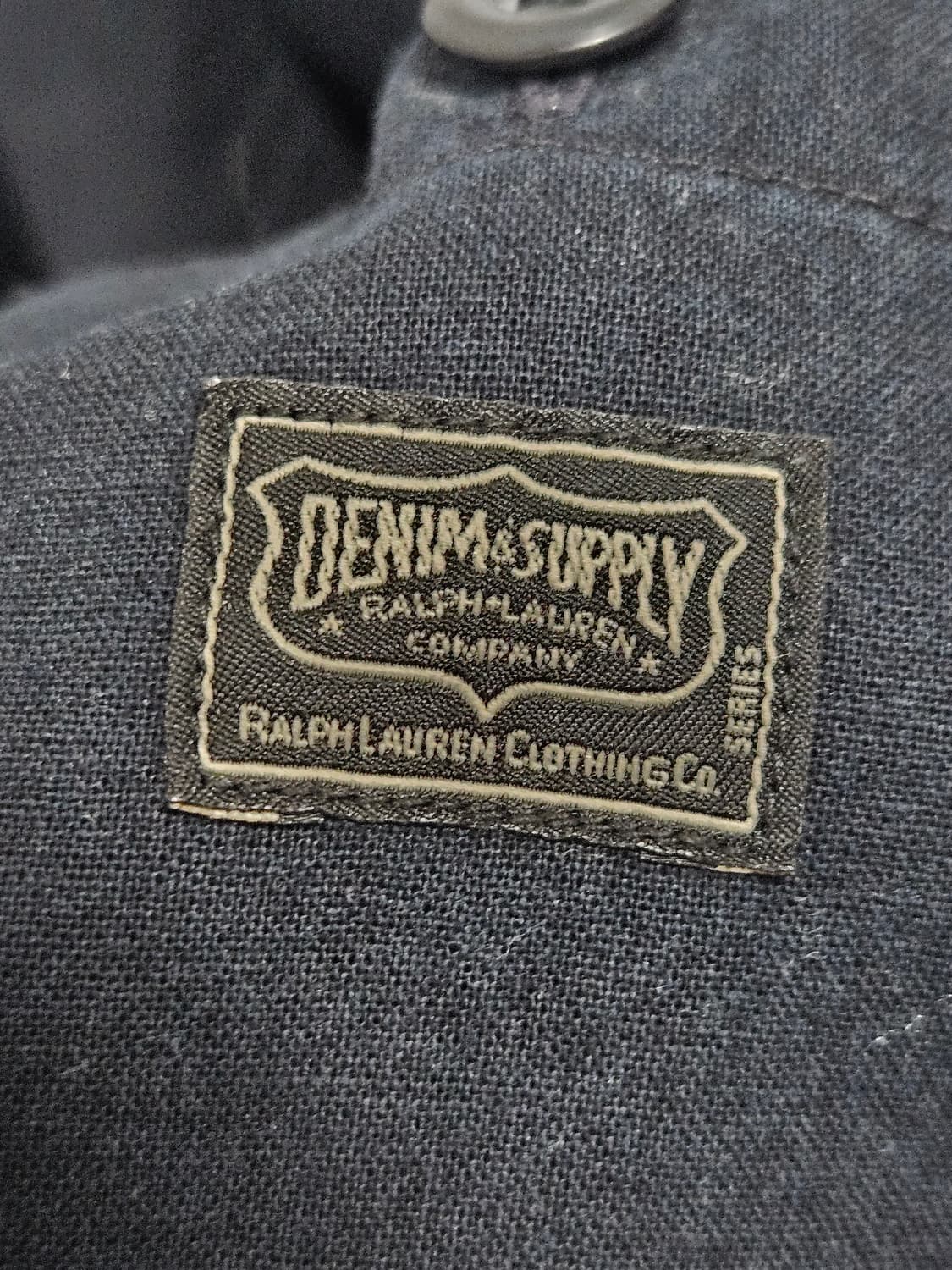 데님 서플라이 네이비 페이딩 셔츠 상품이미지2