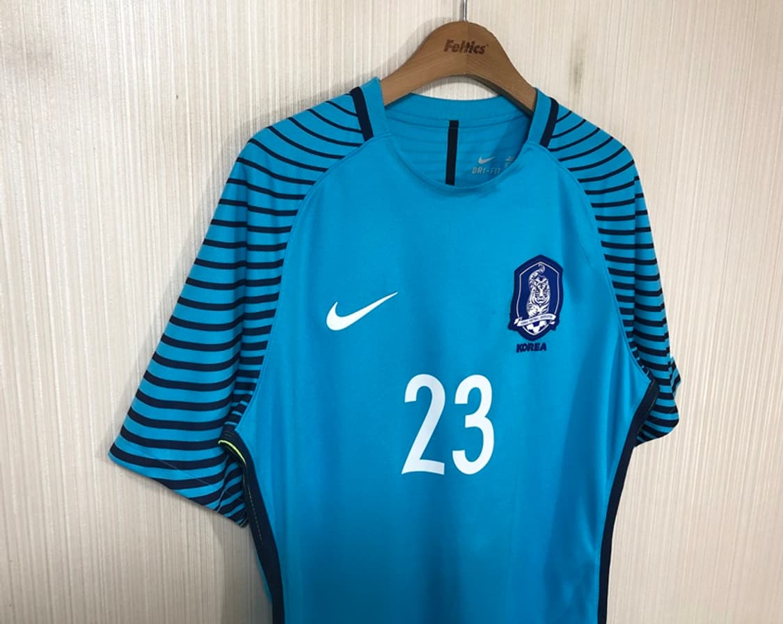 나이키국대 국대KOREA 16-18 국대 지급실착 GK유니폼 XL #23 상품이미지5