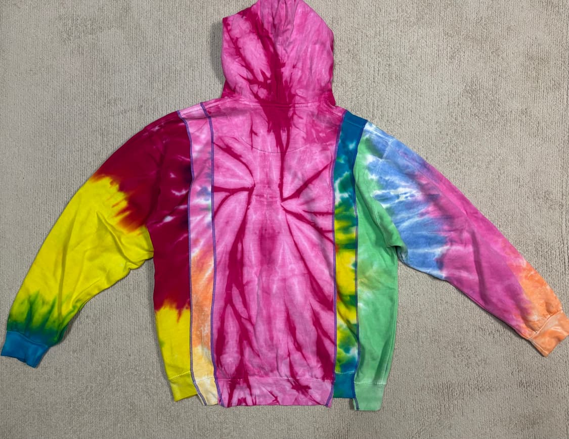 리빌드 바이 니들스 타이다이 후드티M 상품이미지2