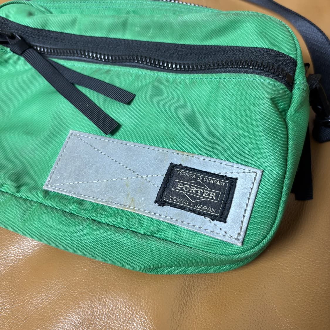 PORTER 포터 크로스백 숄더백 샤코슈 가방 레이즈 그린 상품이미지2