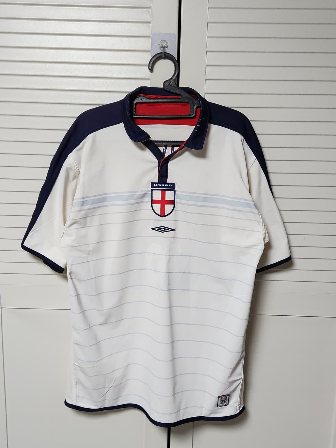 03-05 잉글랜드 홈 엄브로 축구 유니폼 반팔 상품이미지2