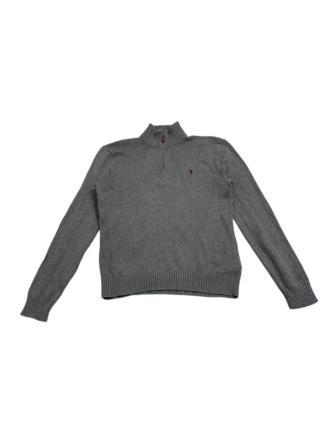 폴로 랄프로렌 하프 집업 스웨터 그레이 상품이미지2
