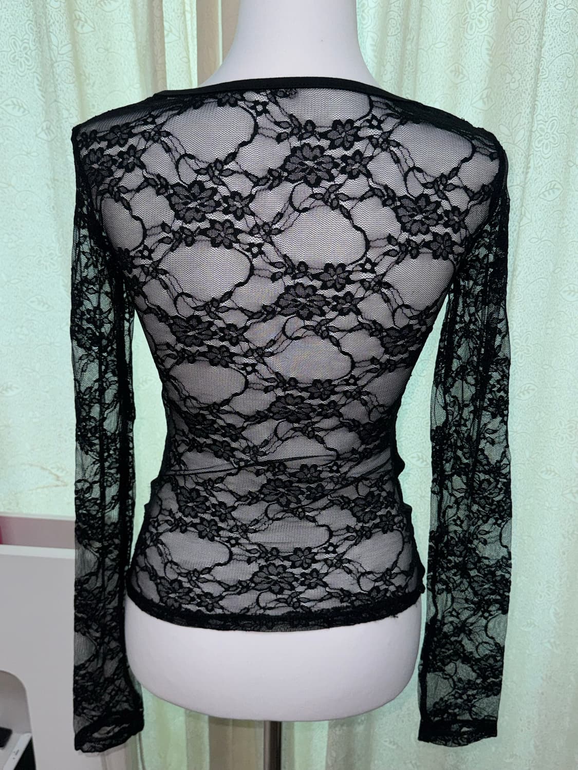 Vintage back see-through Tee 상품이미지1
