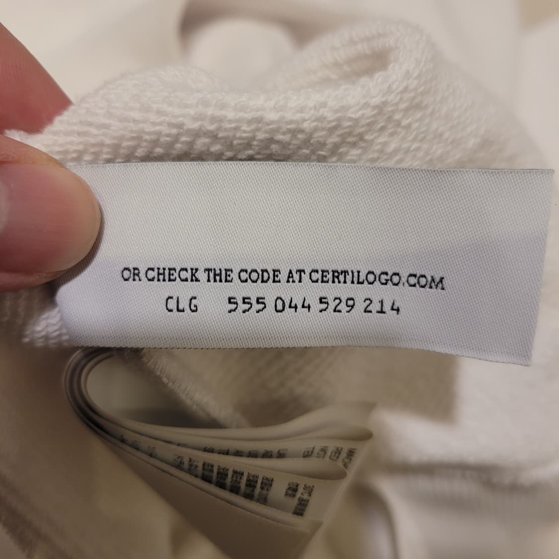 오프화이트 그라디언트 후드 XXS 상품이미지8