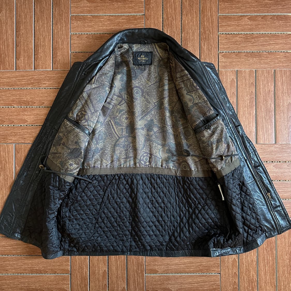 Joy meabel sheepskin leather coat jacket 상품이미지3