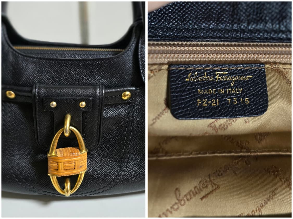 정품  페라가모 토드백 상품이미지3