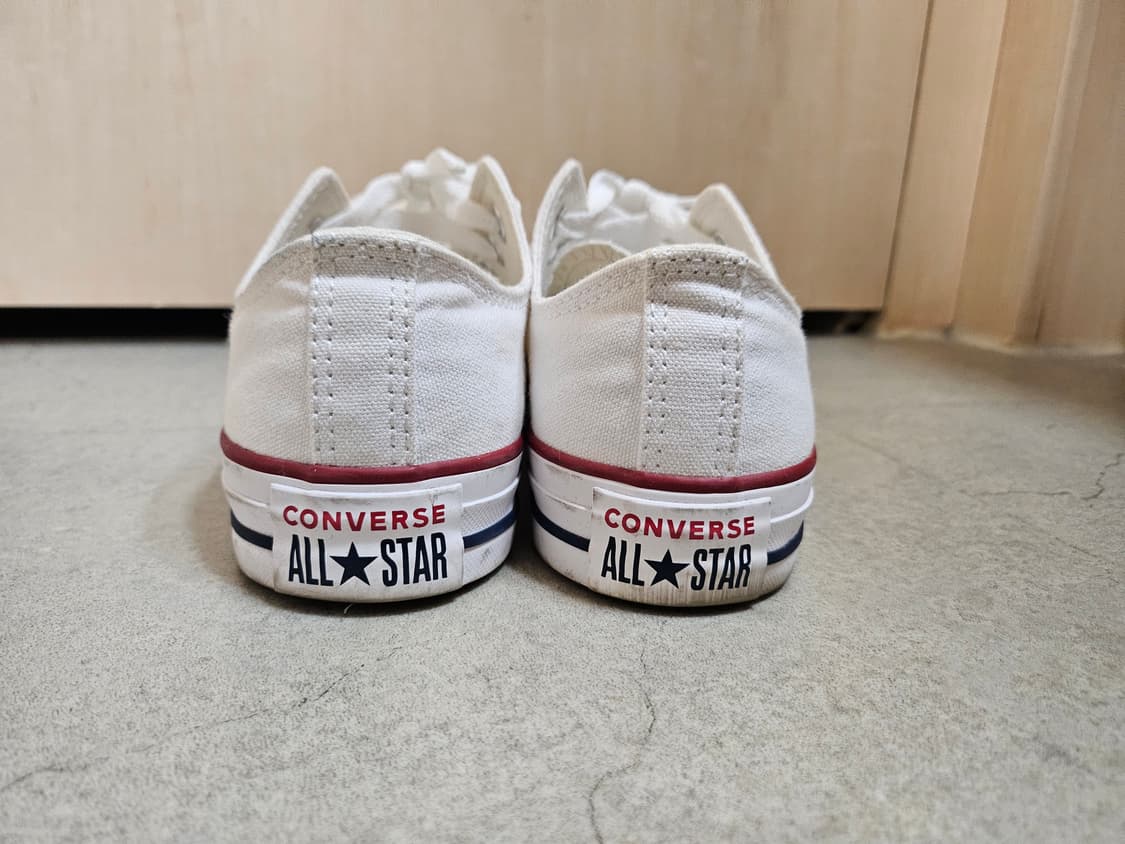 컨버스 올스타 흰색 스니커즈 230 상품이미지3