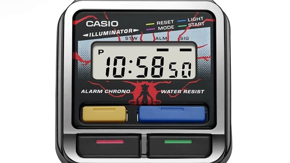 카시오 X 기묘한 이야기 콜라보 시계 상품이미지4